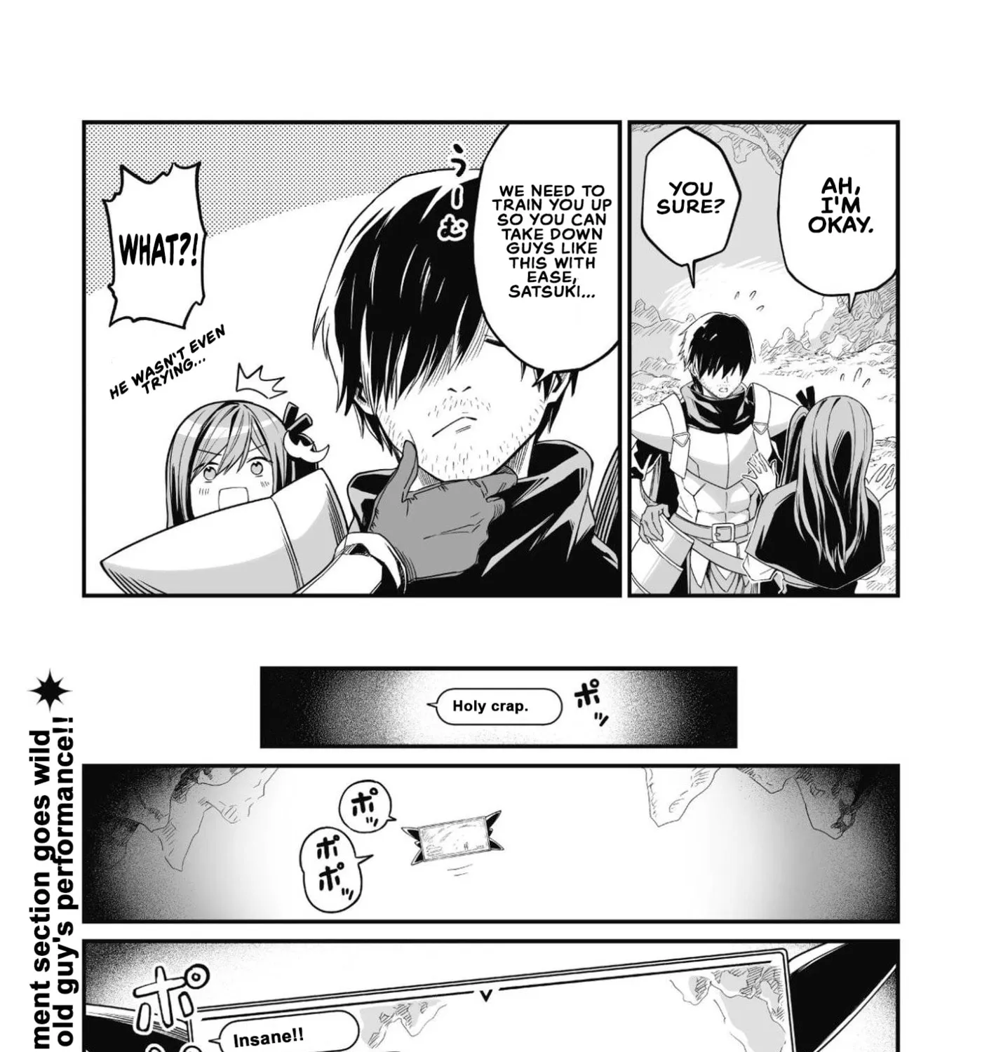Saenai Ossan, Jitsu wa Saikyou, chapter 1, page 95