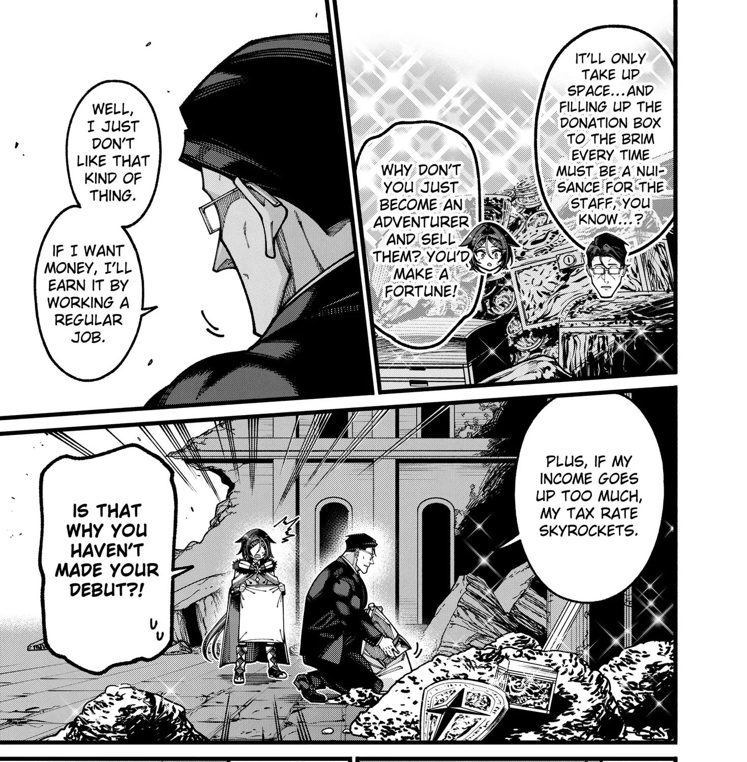 The Plain Salary Man Turned Out to Be a Hero He Was Invincible, Only to Be Exposed on His Niece's Dungeon Stream, chapter 30, page 21
