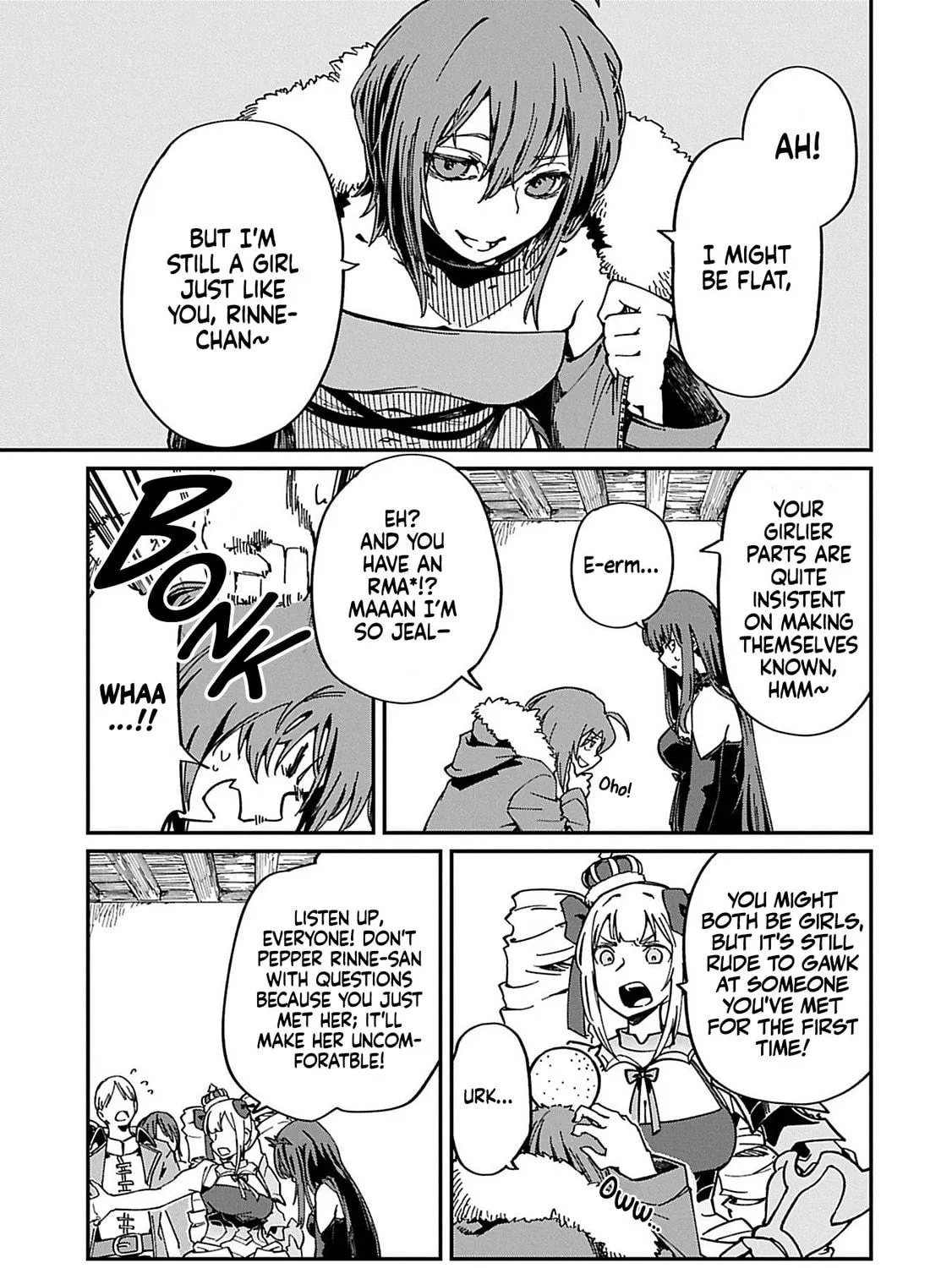 After I Knocked Down a Guide Angel, I Became a Necromancer ~A Supremely Cute Gothic Lolita Evil God is so Terrific!~, chapter 4, page 35