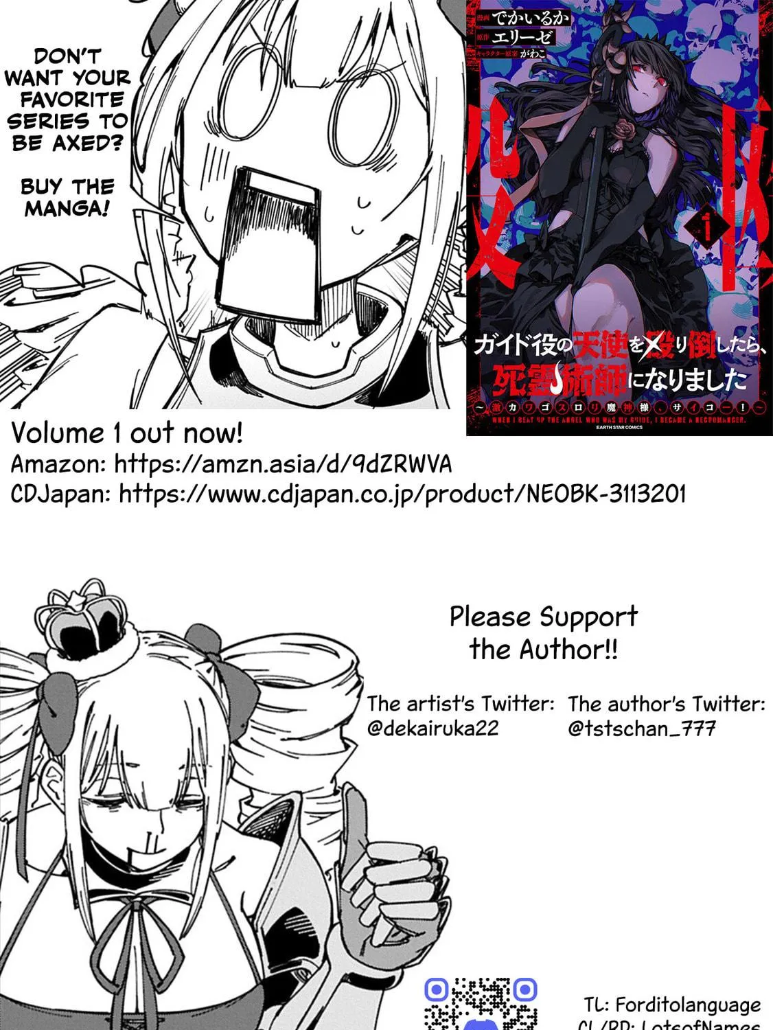 After I Knocked Down a Guide Angel, I Became a Necromancer ~A Supremely Cute Gothic Lolita Evil God is so Terrific!~, chapter 4, page 89