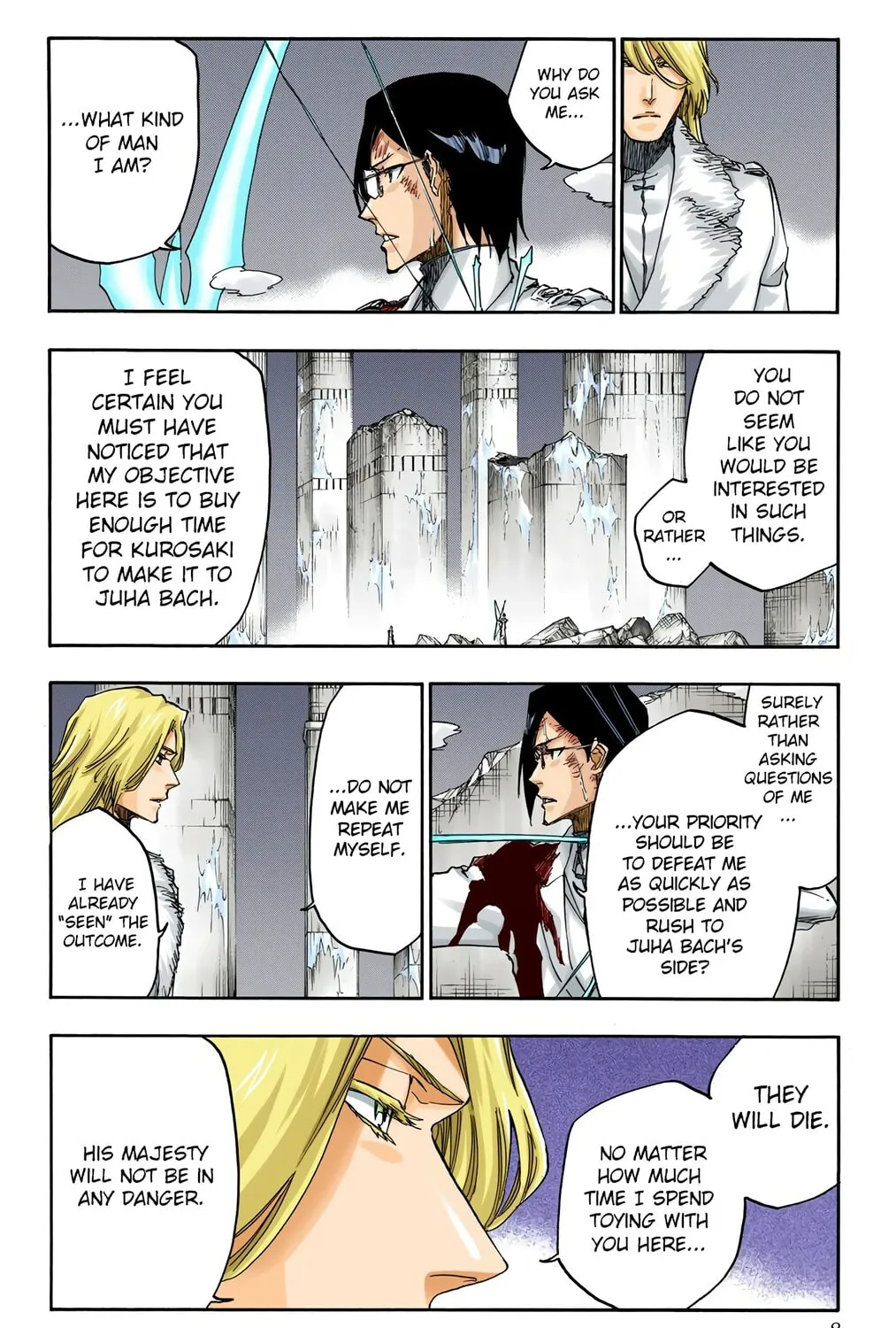 Bleach: Thousand-Year Blood War, chapter 675, page 3