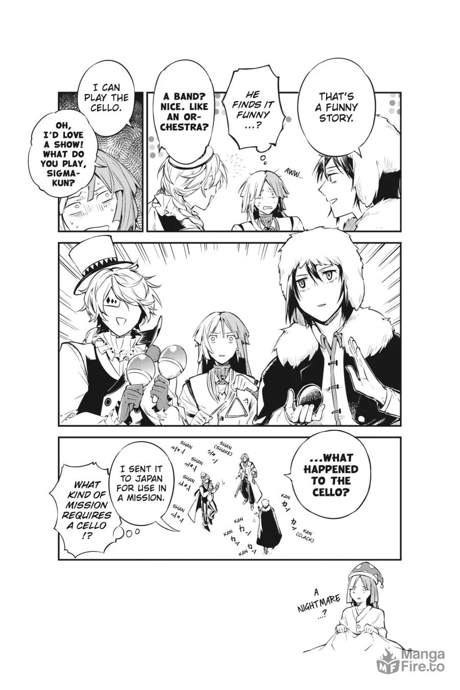 Bungo Stray Dogs, chapter 83, page 35