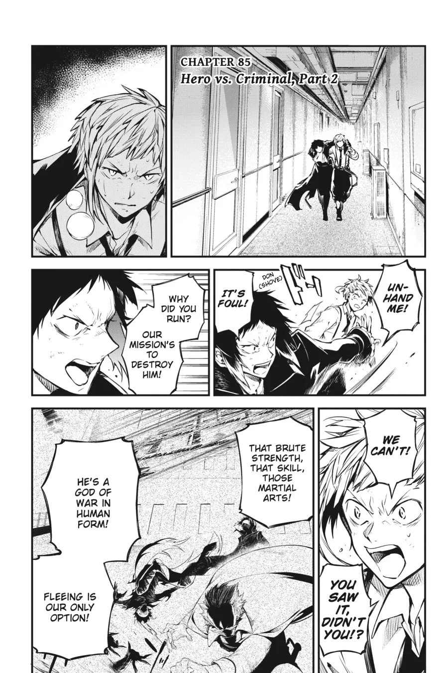 Bungo Stray Dogs, chapter 85, page 1