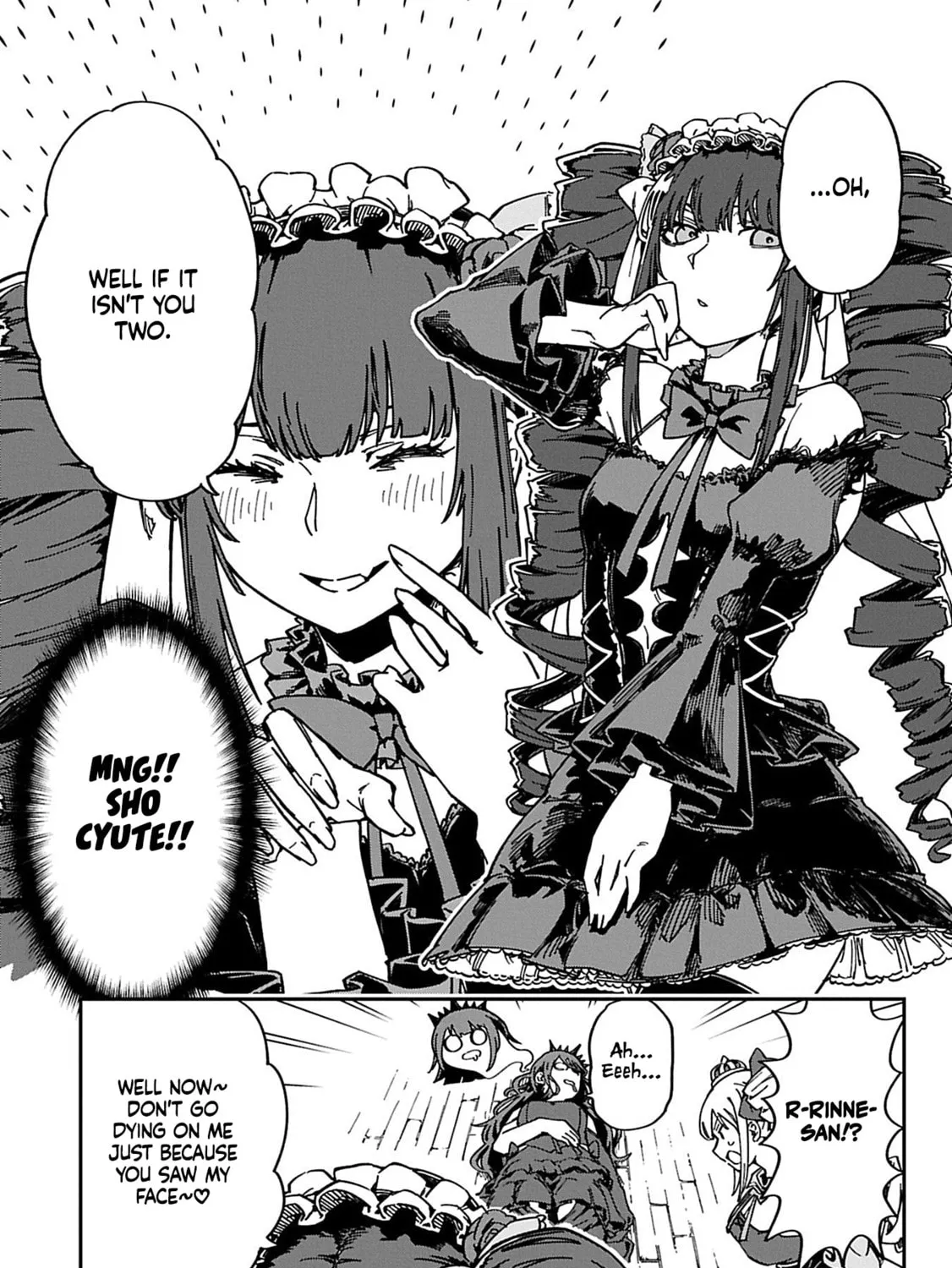 After I Knocked Down a Guide Angel, I Became a Necromancer ~A Supremely Cute Gothic Lolita Evil God is so Terrific!~, chapter 6, page 19