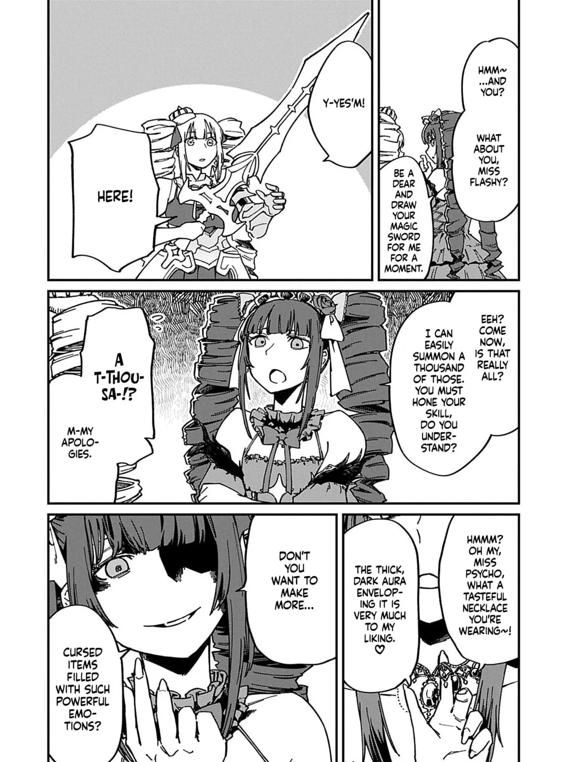 After I Knocked Down a Guide Angel, I Became a Necromancer ~A Supremely Cute Gothic Lolita Evil God is so Terrific!~, chapter 6, page 23