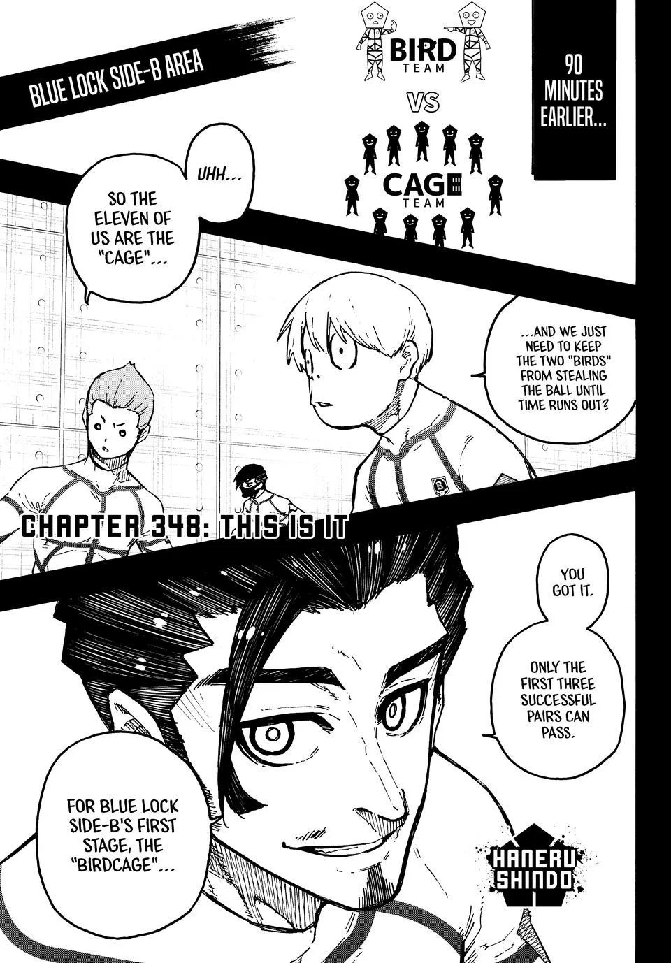 B Lock Manga, chapter 348, page 1