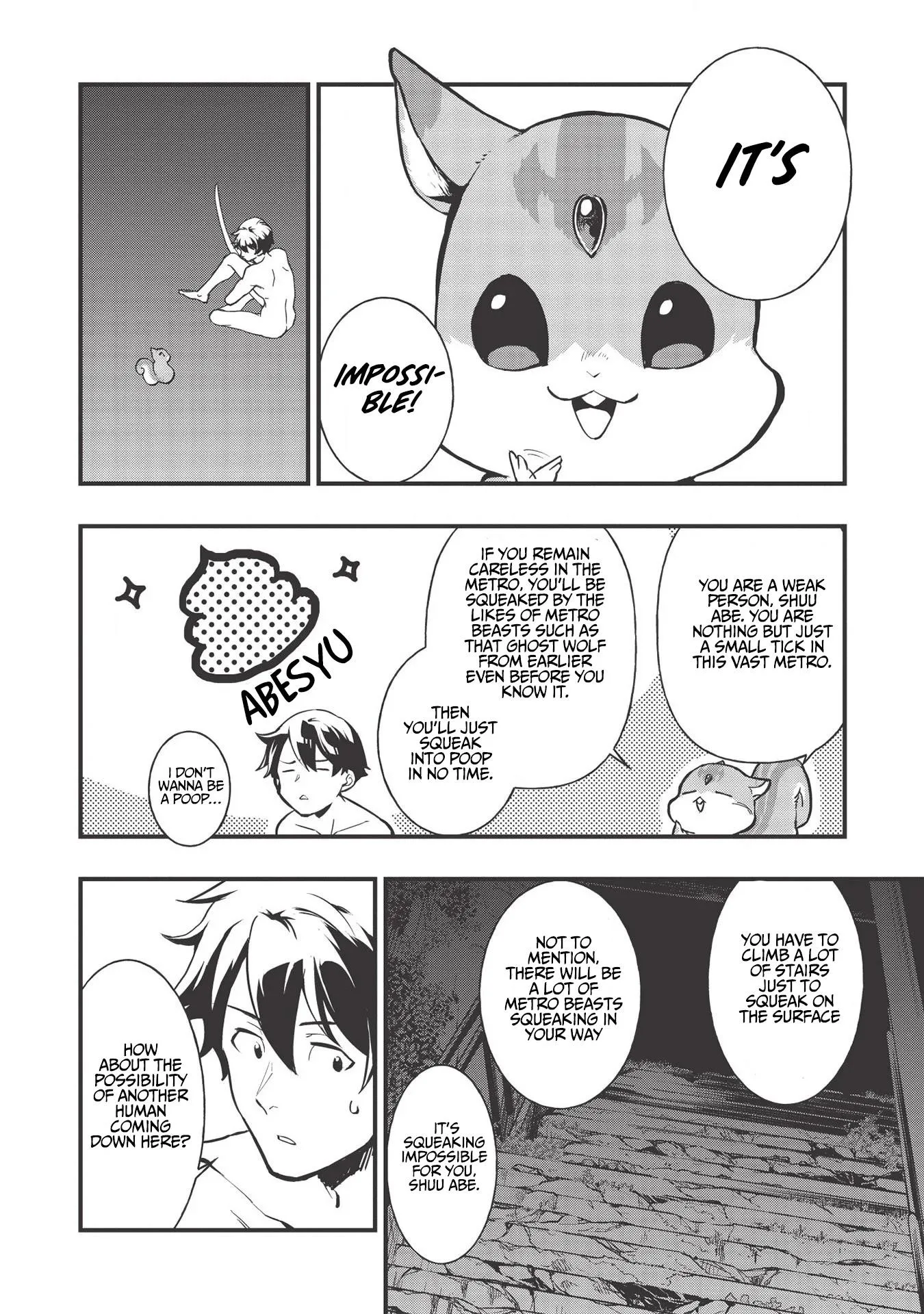 Metro Labyrinth – When I woke up, I had the Strongest Job, so I teamed up with a Chipmunk and wandered the New World, chapter 1, page 36