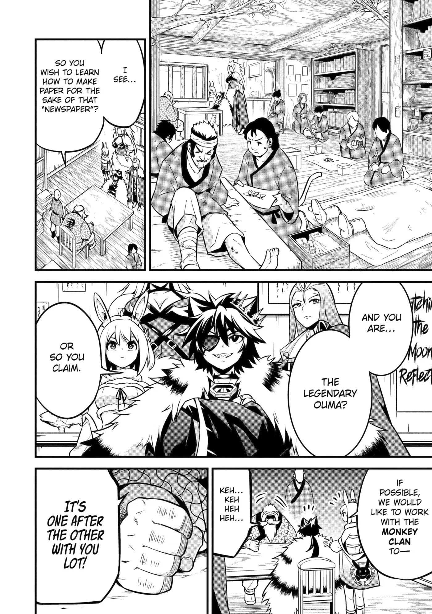 The Beast King Ouma Reconquers the World, chapter 6, page 10