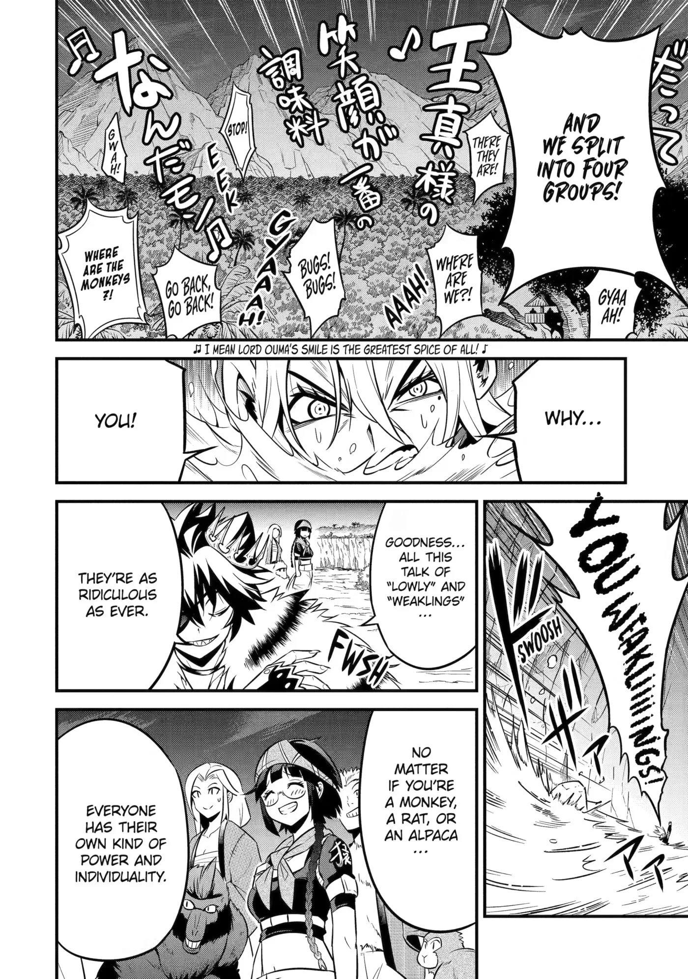 The Beast King Ouma Reconquers the World, chapter 8, page 28