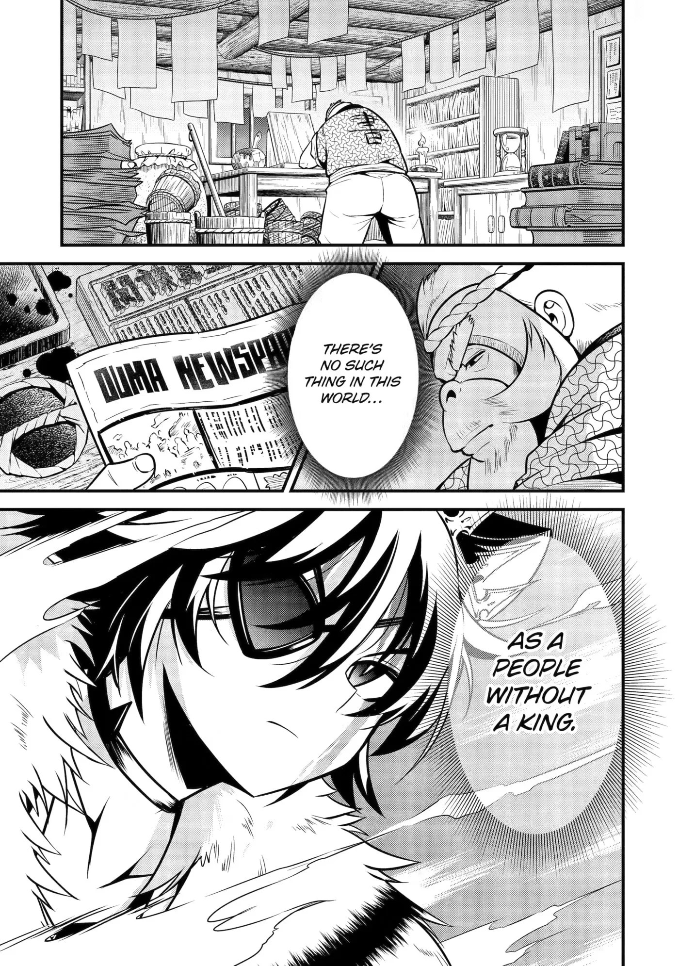 The Beast King Ouma Reconquers the World, chapter 9, page 11