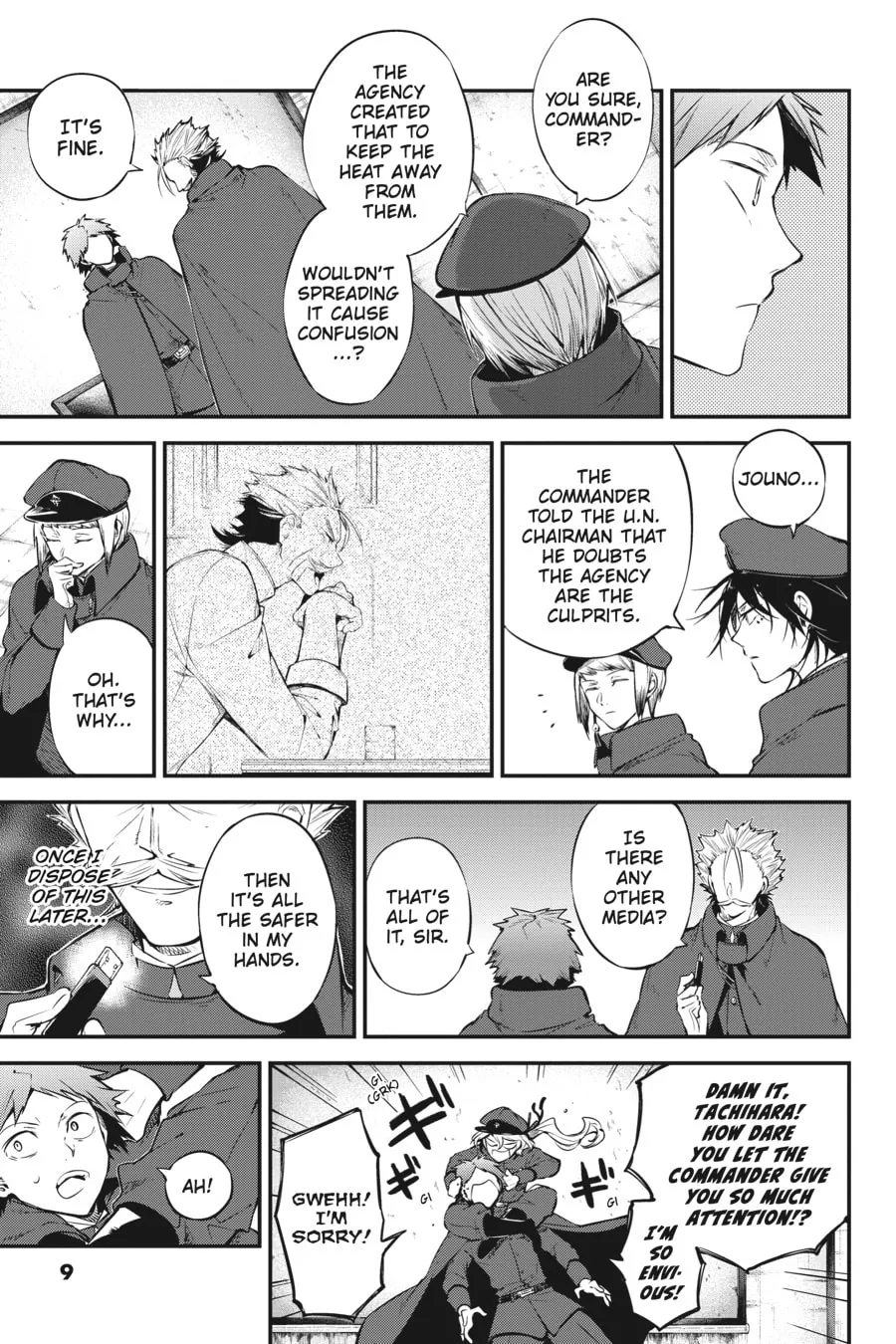Bungo Stray Dogs, chapter 89, page 8