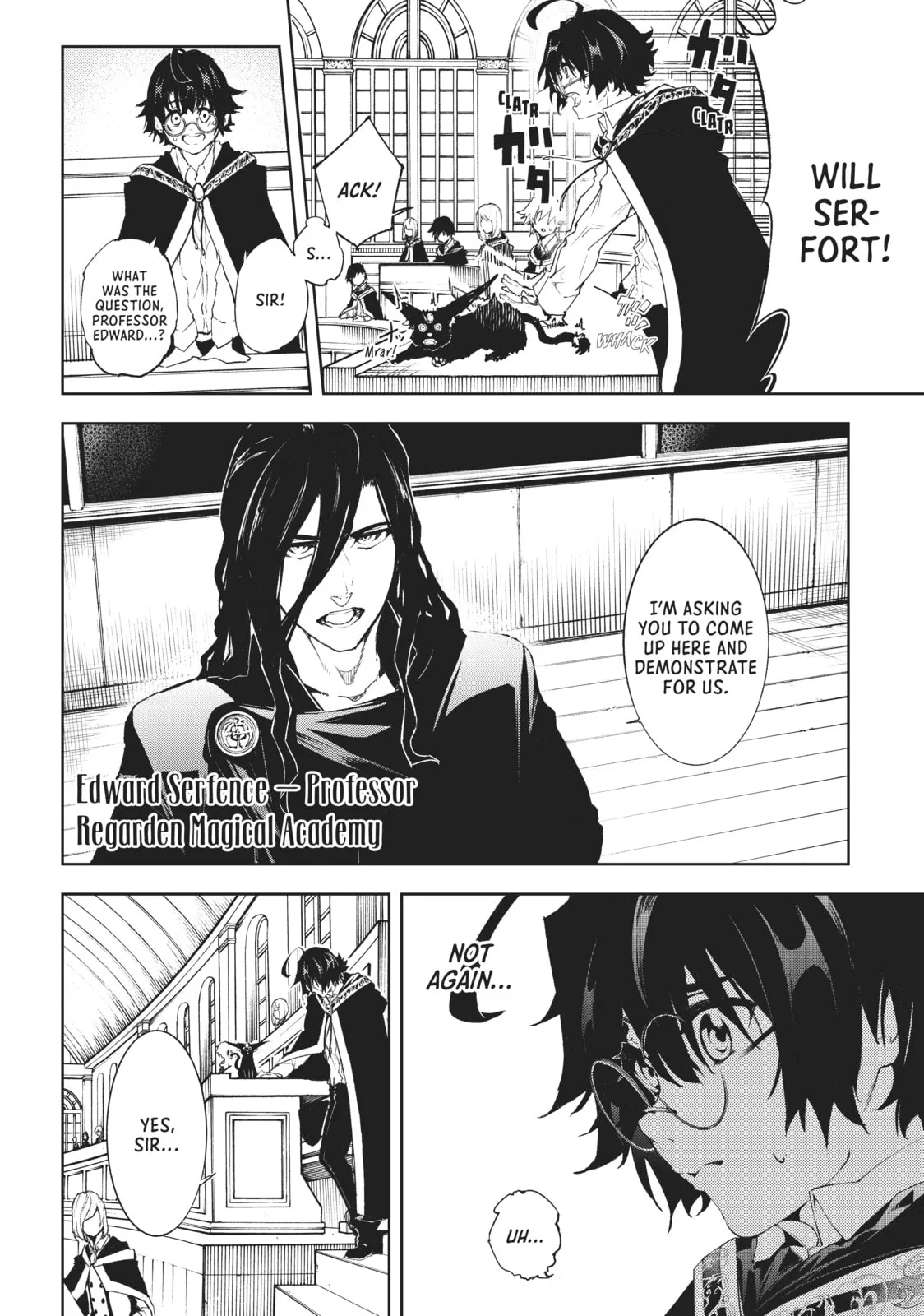 Wistoria: Wand and Sword, chapter 1, page 5