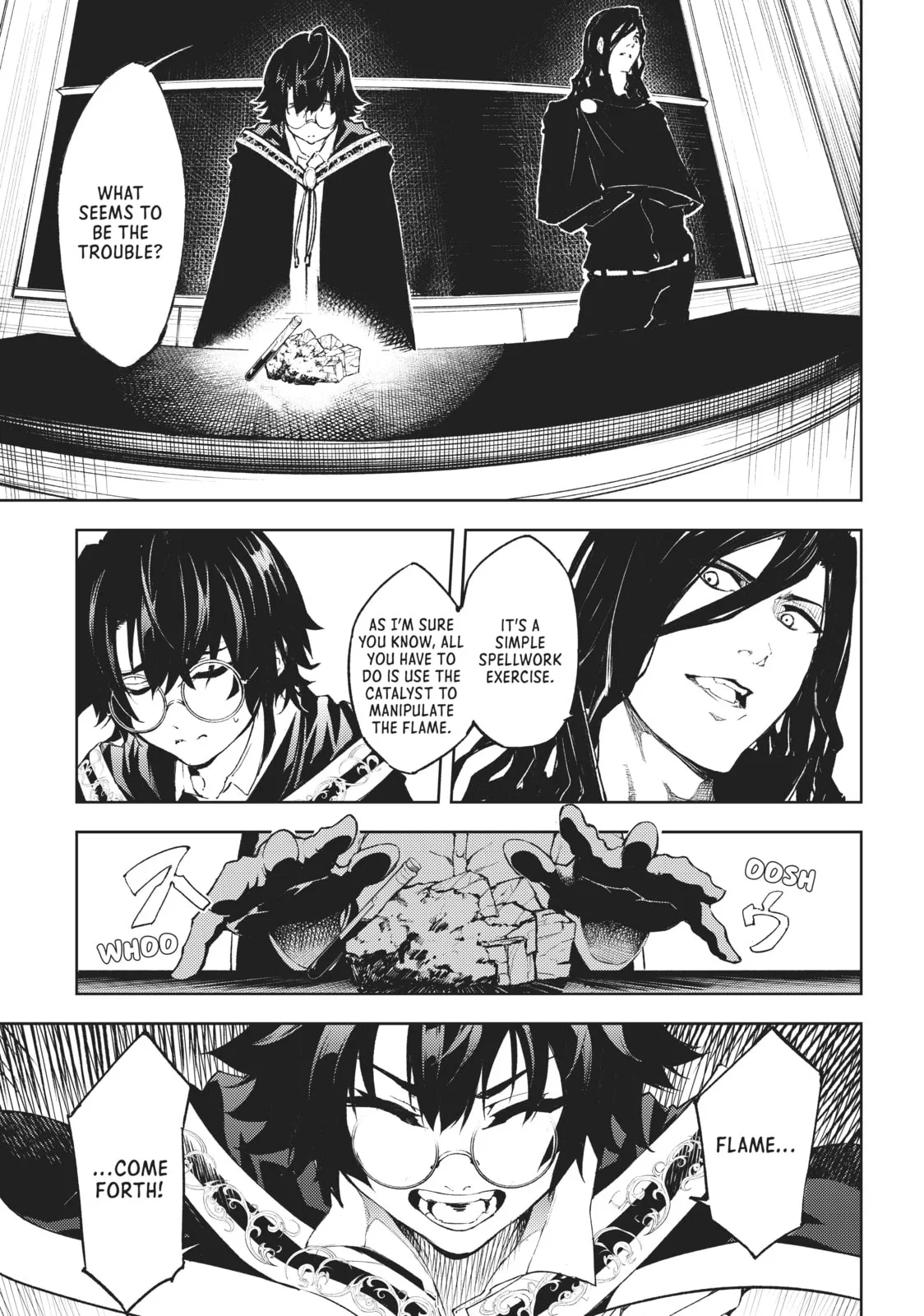 Wistoria: Wand and Sword, chapter 1, page 6