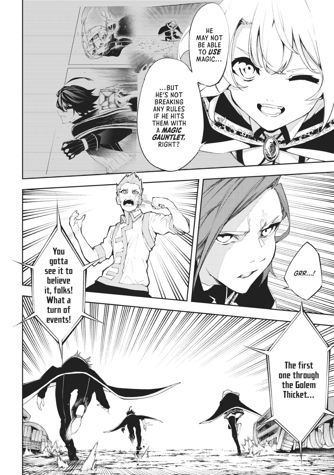 Wistoria: Wand and Sword, chapter 6, page 35