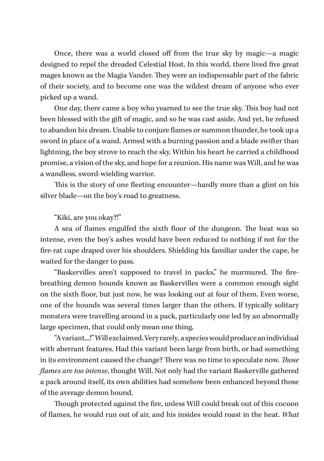 Wistoria: Wand and Sword, chapter 8.5, page 2