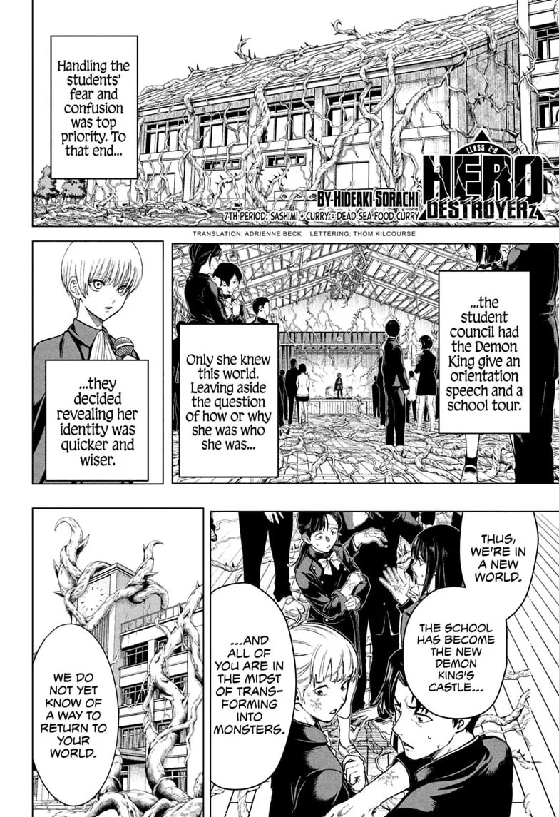 Class 2-B Hero Destroyerz, chapter 7, page 2