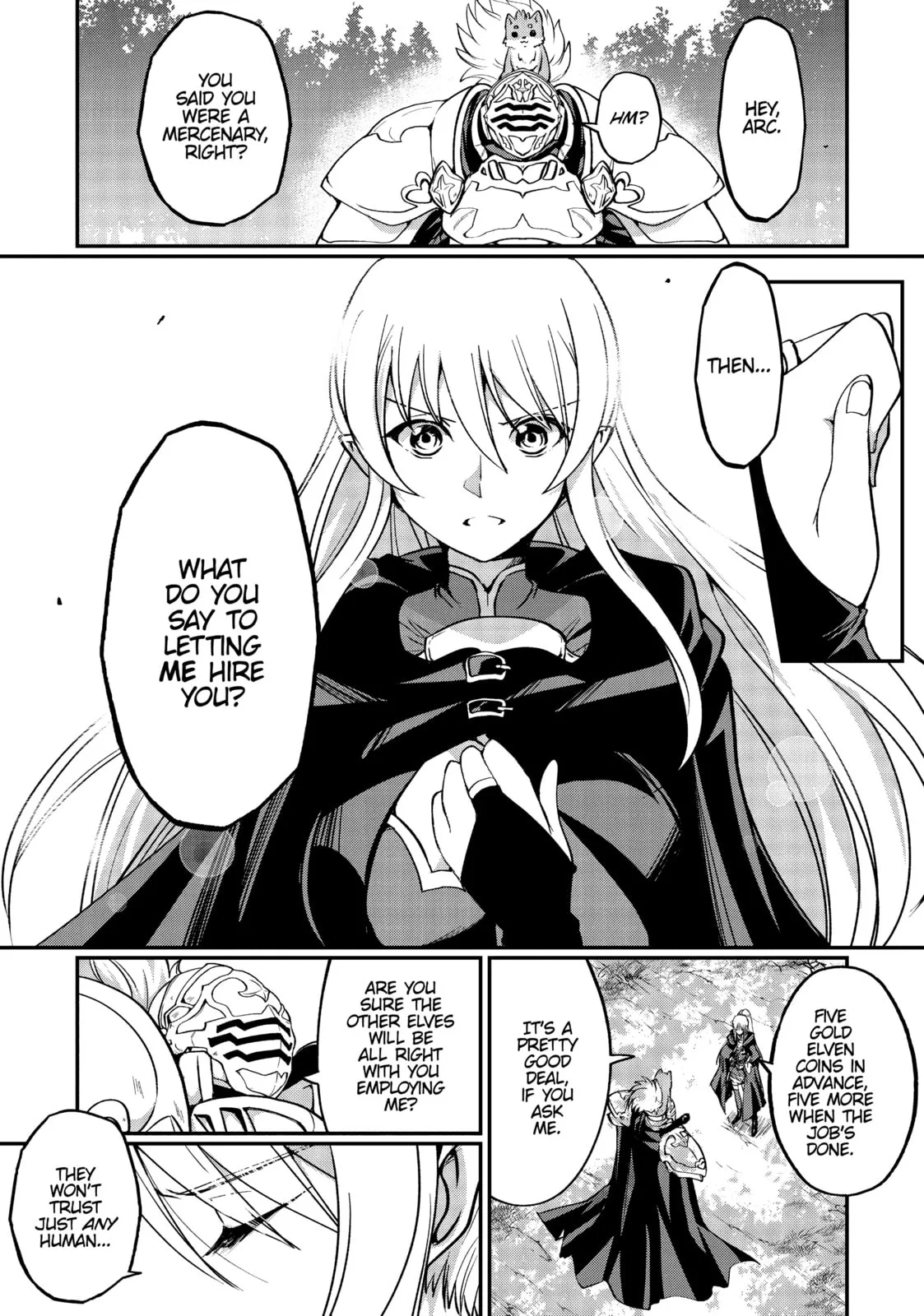 Skeleton Knight in Another World, chapter 5, page 25