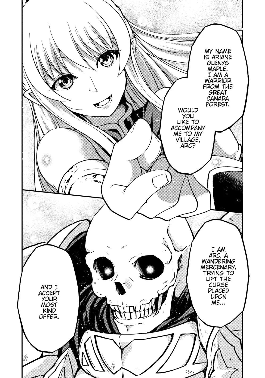 Skeleton Knight in Another World, chapter 8, page 25