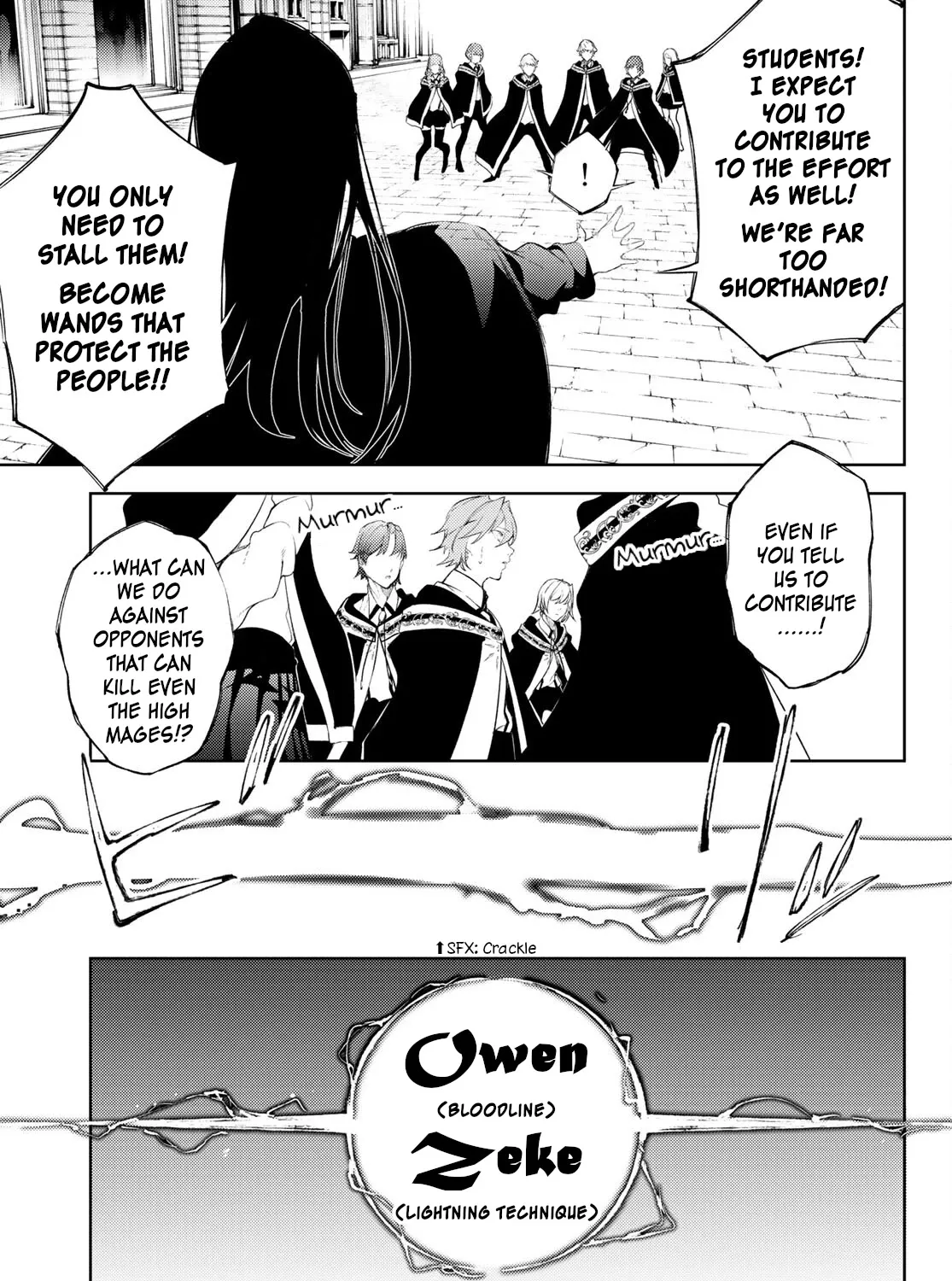 Wistoria: Wand and Sword, chapter 24, page 31