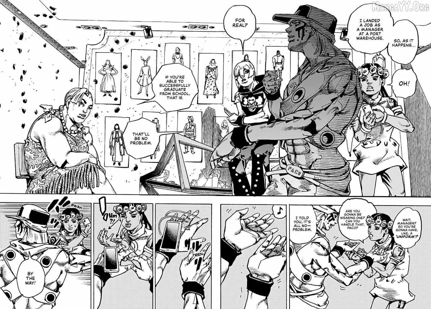 JoJo Bizarre Adventure Part 9: The JoJoLands, chapter 33, page 18