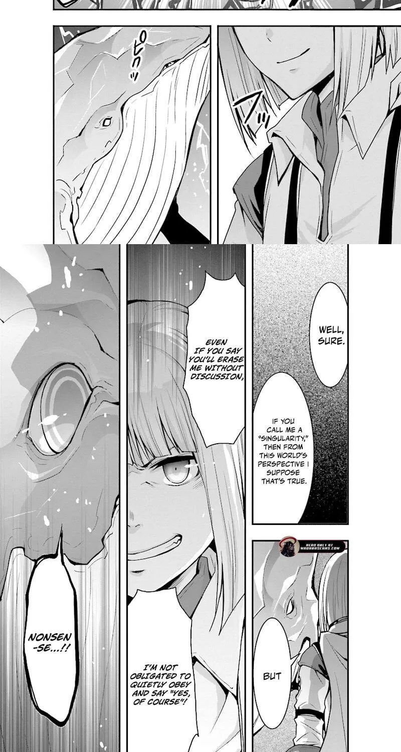 Sono Bouken-sha, Toriatsukai chuui. ~Shoutai wa Muteki no Geboku-tachi o Suberu Isekai Saikyou no Madou-ou~, chapter 5, page 8