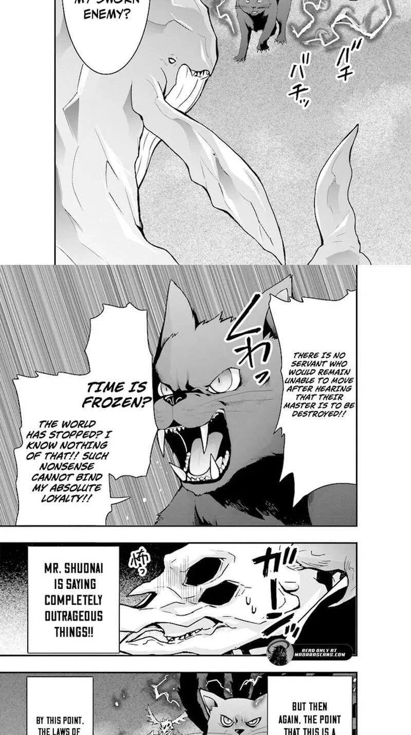Sono Bouken-sha, Toriatsukai chuui. ~Shoutai wa Muteki no Geboku-tachi o Suberu Isekai Saikyou no Madou-ou~, chapter 6, page 4
