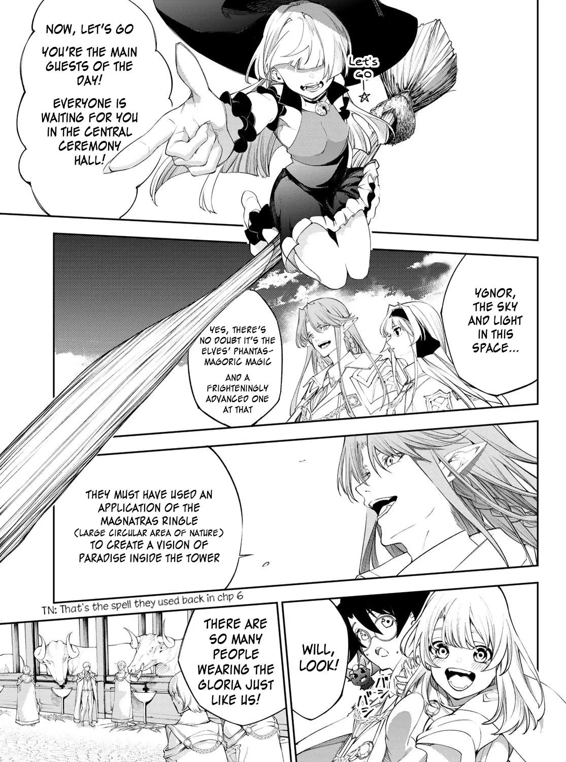 Wistoria: Wand and Sword, chapter 31, page 43