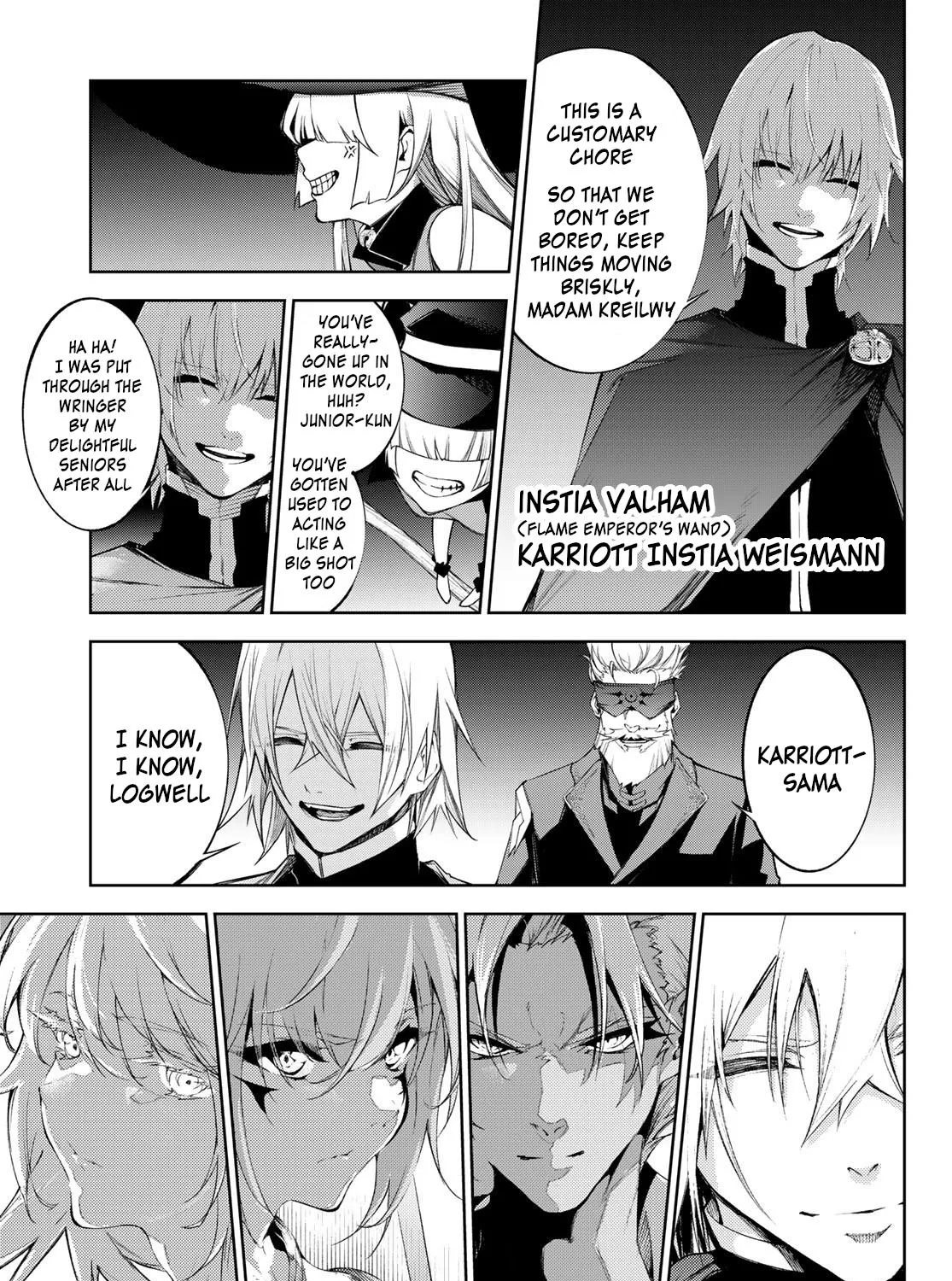 Wistoria: Wand and Sword, chapter 31, page 61