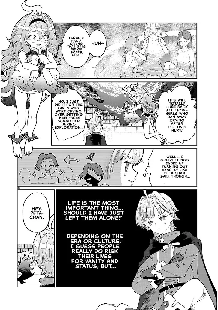 Reincarnated, I'll Make the Hot Spring Dungeon!, chapter 3, page 10