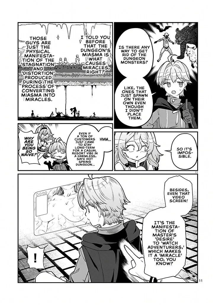 Reincarnated, I'll Make the Hot Spring Dungeon!, chapter 3, page 11