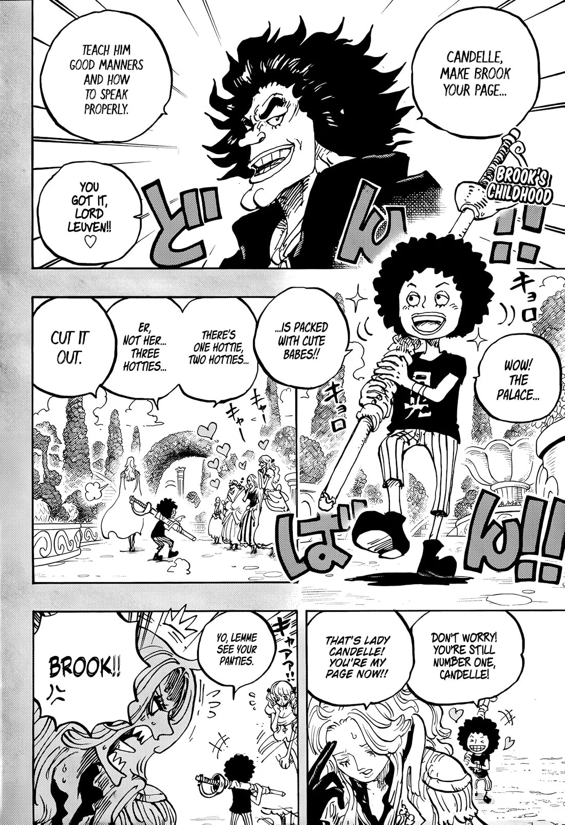 One Piece Manga, chapter 1185, page 2