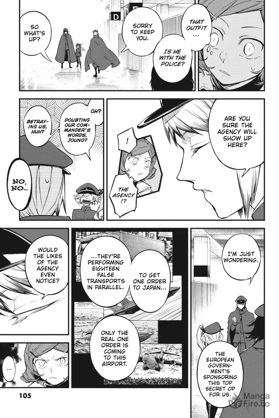 Bungo Stray Dogs, chapter 93, page 5