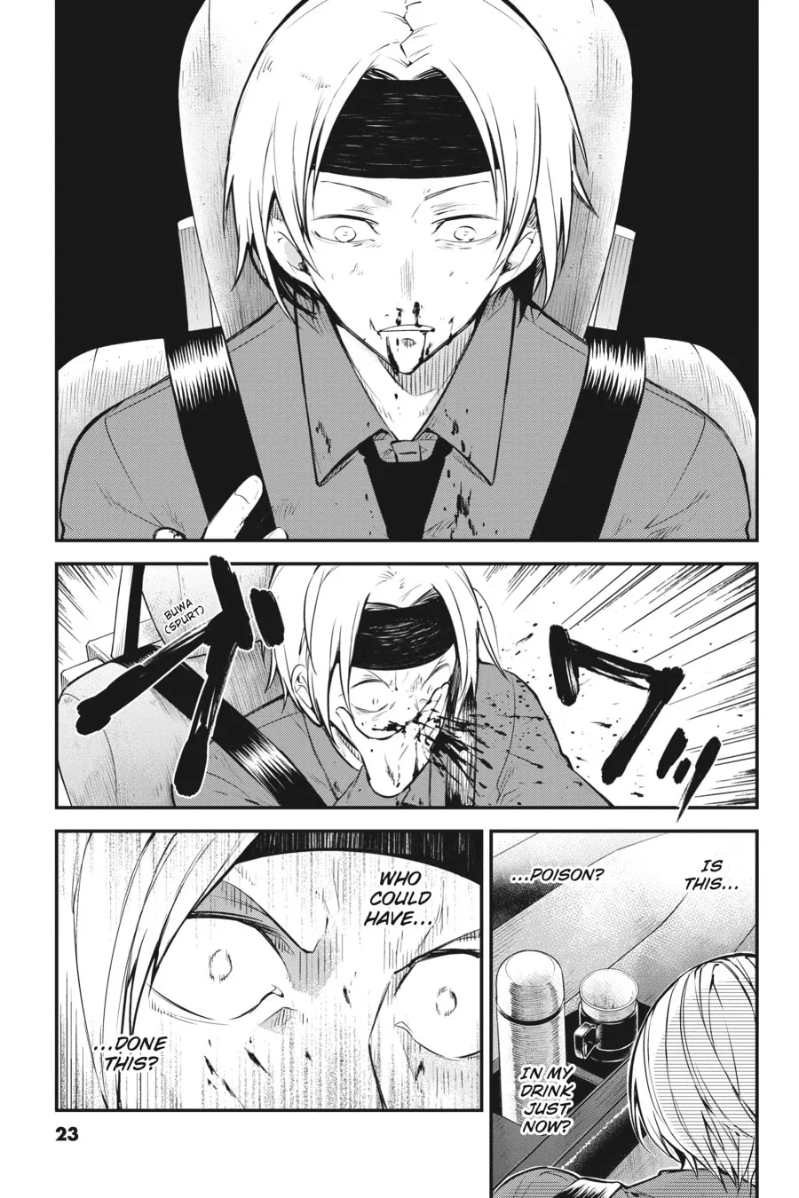 Bungo Stray Dogs, chapter 95, page 22