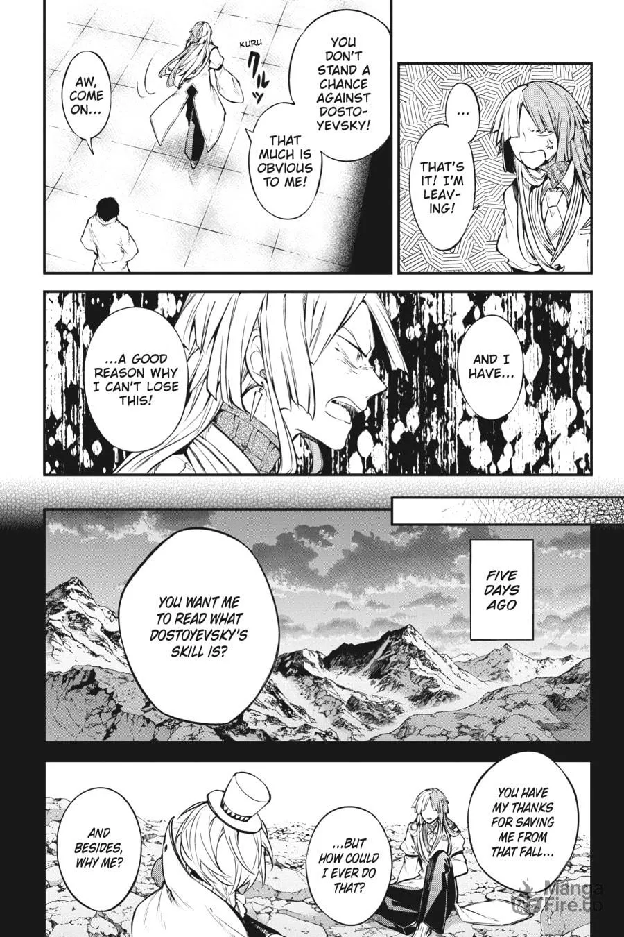 Bungo Stray Dogs, chapter 98, page 18