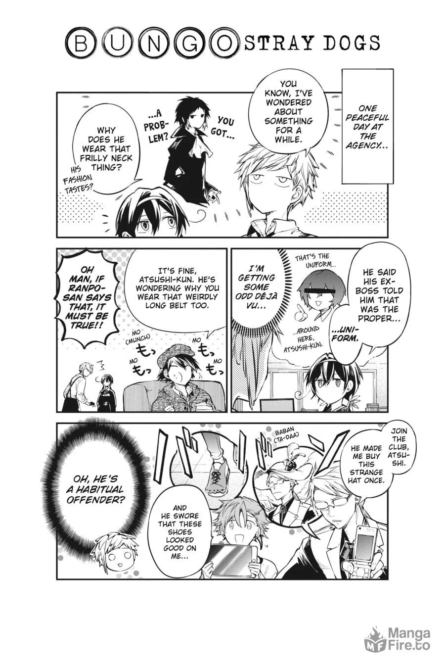 Bungo Stray Dogs, chapter 99, page 36