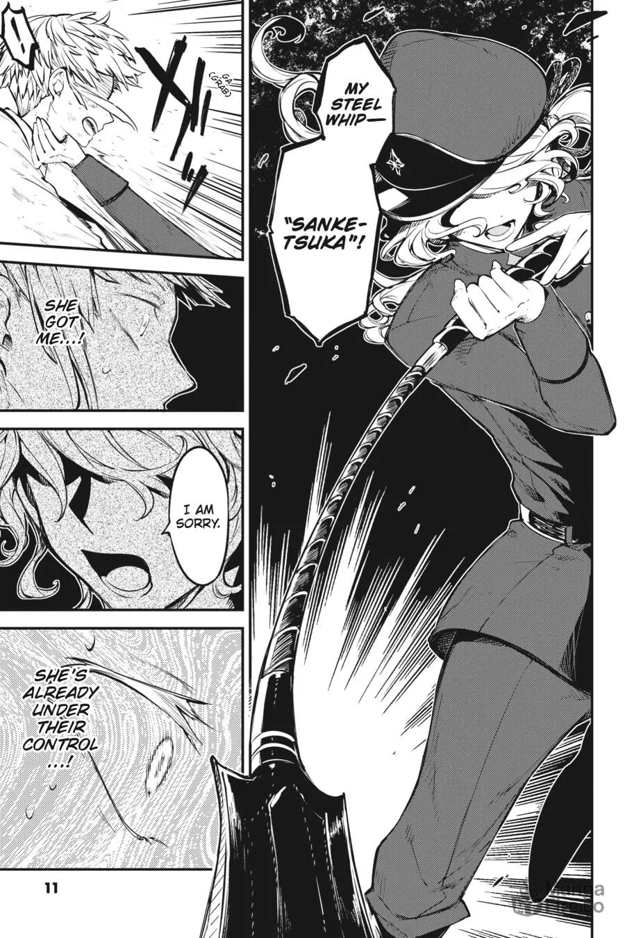 Bungo Stray Dogs, chapter 100, page 10
