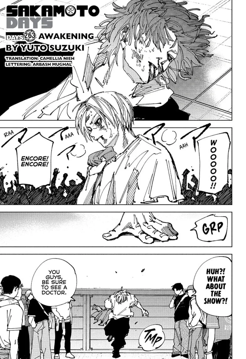 Sakamoto Days Manga Online, chapter 263, page 1