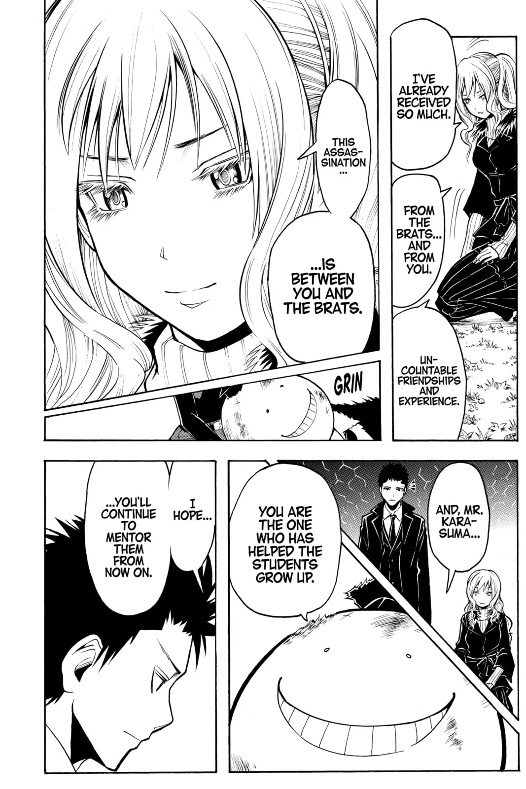 Assassination Classroom, chapter 177, page 3