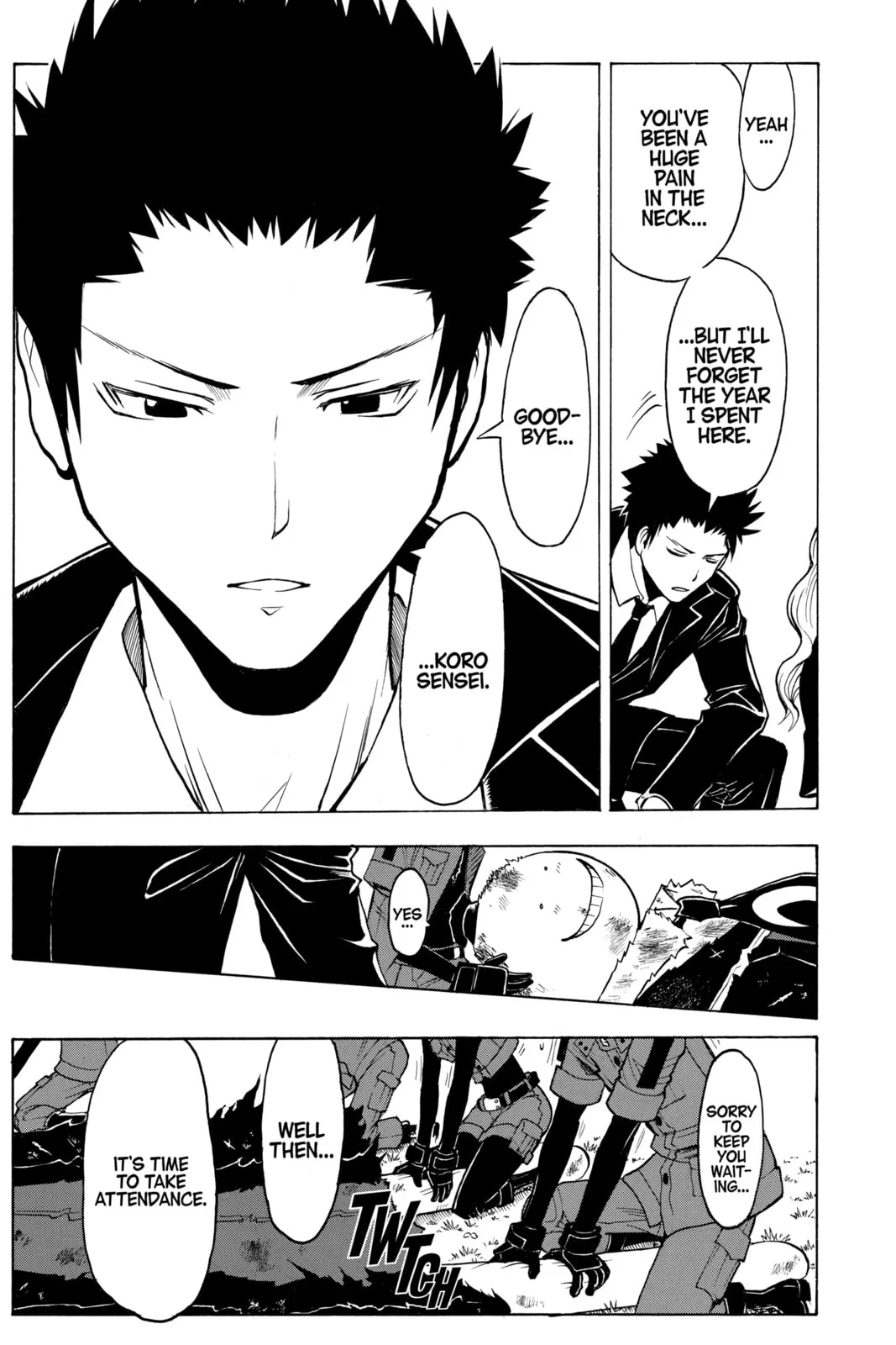 Assassination Classroom, chapter 177, page 4
