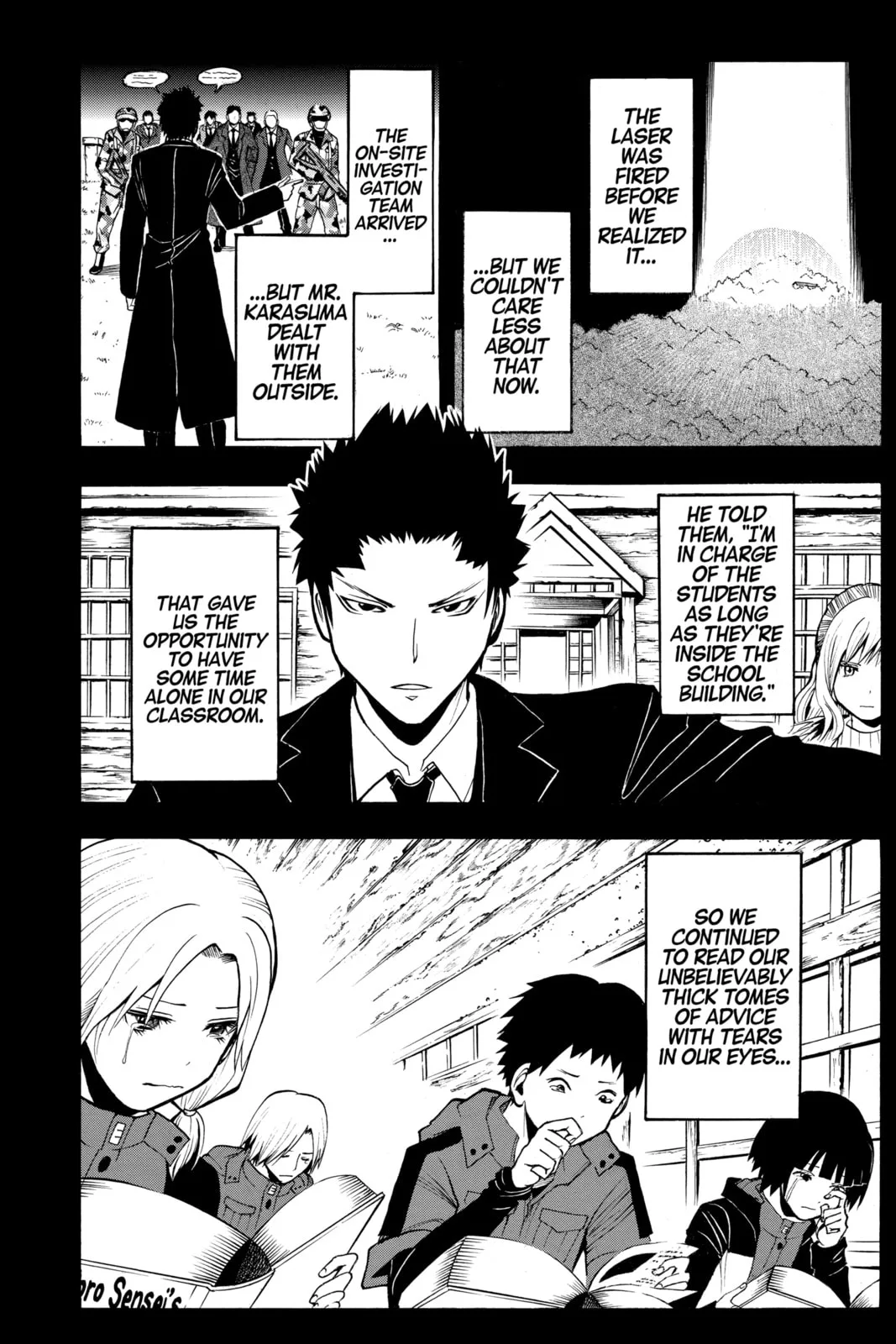 Assassination Classroom, chapter 178, page 6