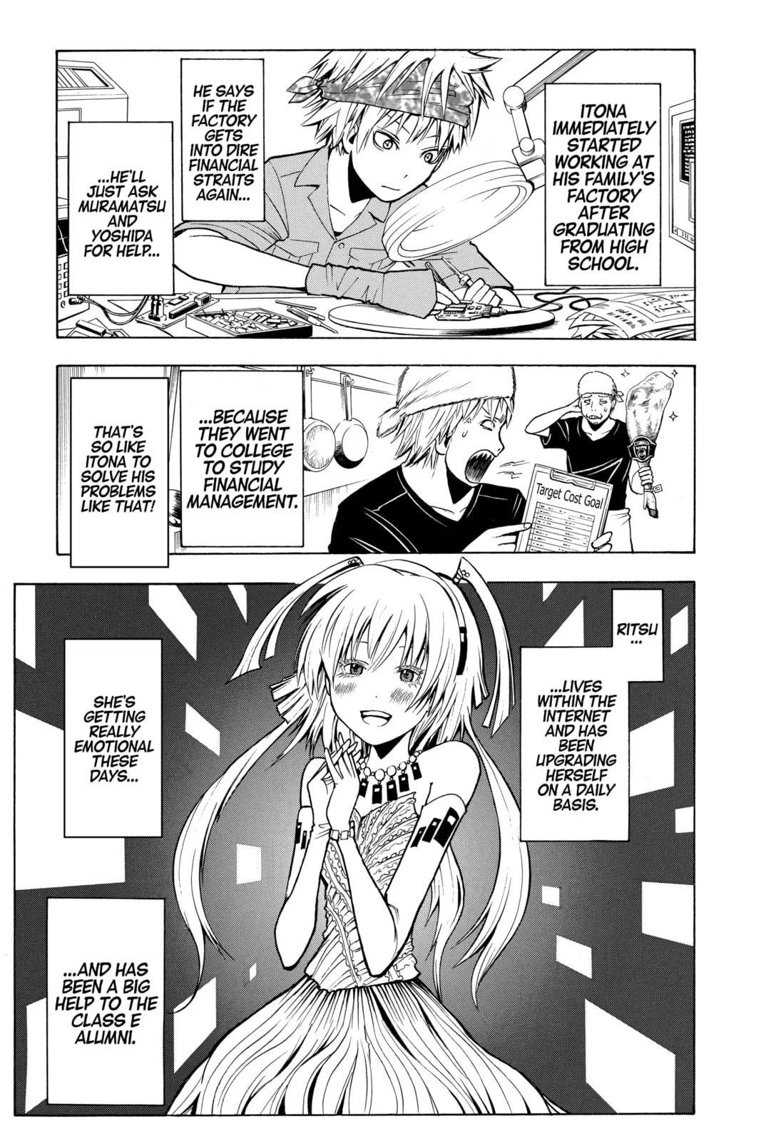 Assassination Classroom, chapter 180, page 5