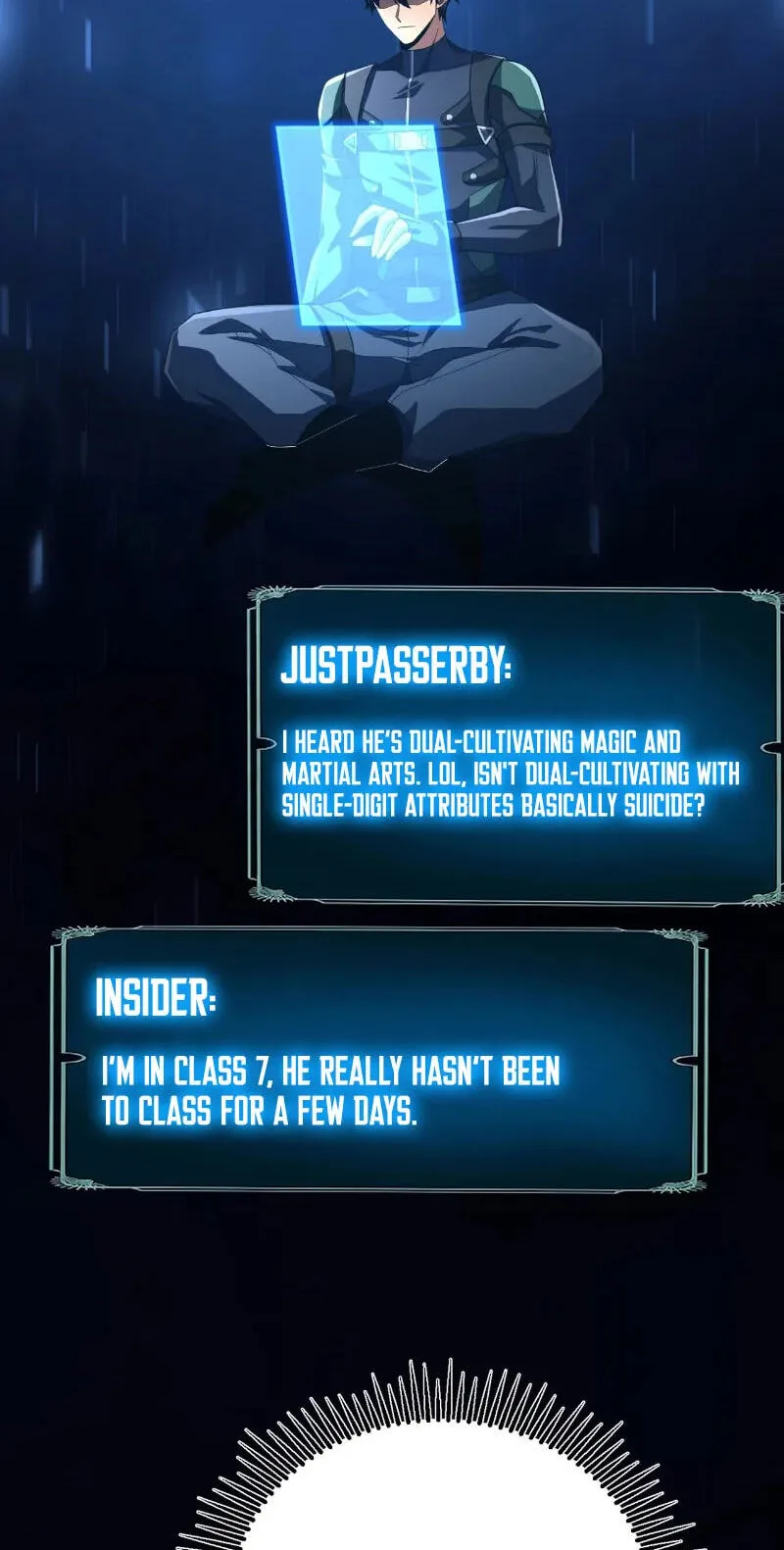 The SS-Rank Freshman at Dawn Academy, chapter 18, page 29