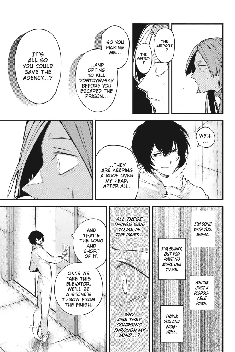 Bungo Stray Dogs, chapter 105, page 16