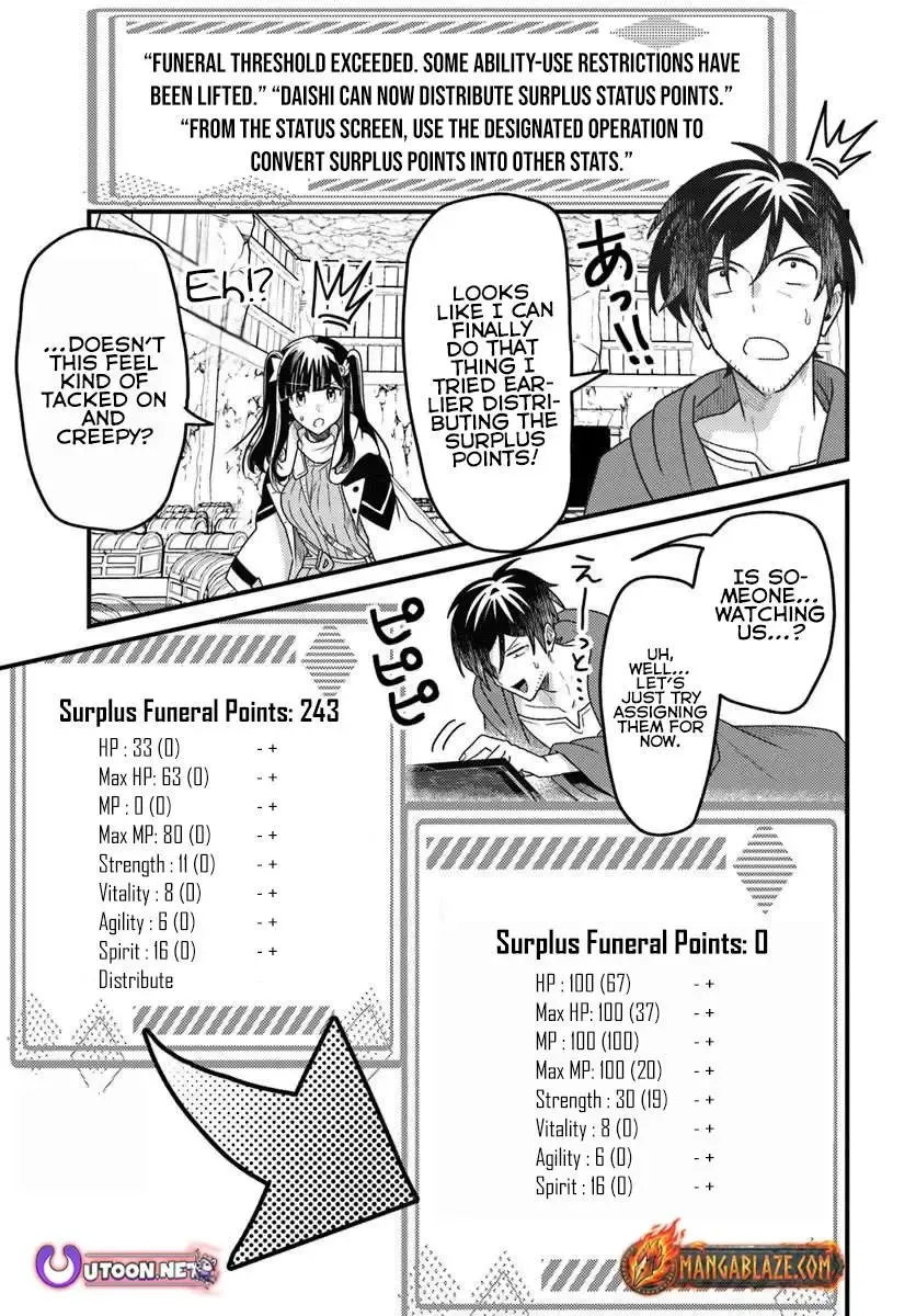 The Ex-Salaryman Monk’s Dungeon Funeral Livestream, chapter 3, page 4