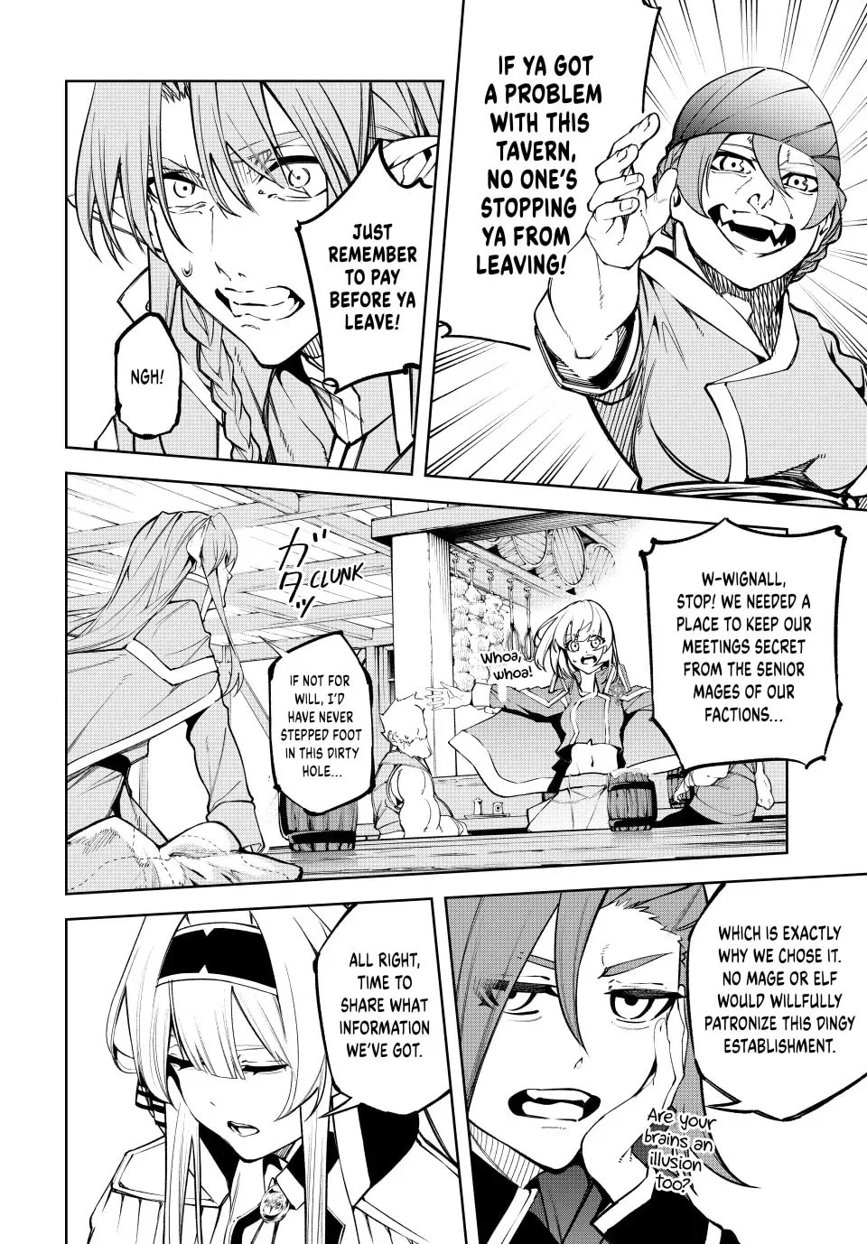 Wistoria: Wand and Sword, chapter 42, page 22