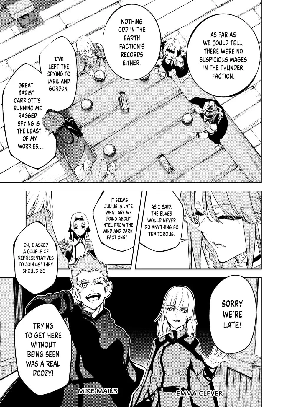 Wistoria: Wand and Sword, chapter 42, page 23