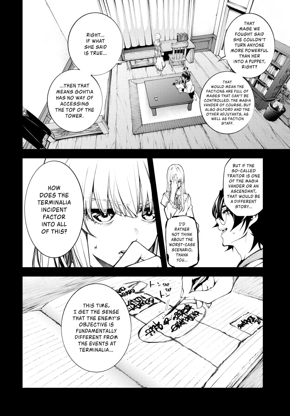 Wistoria: Wand and Sword, chapter 47, page 12