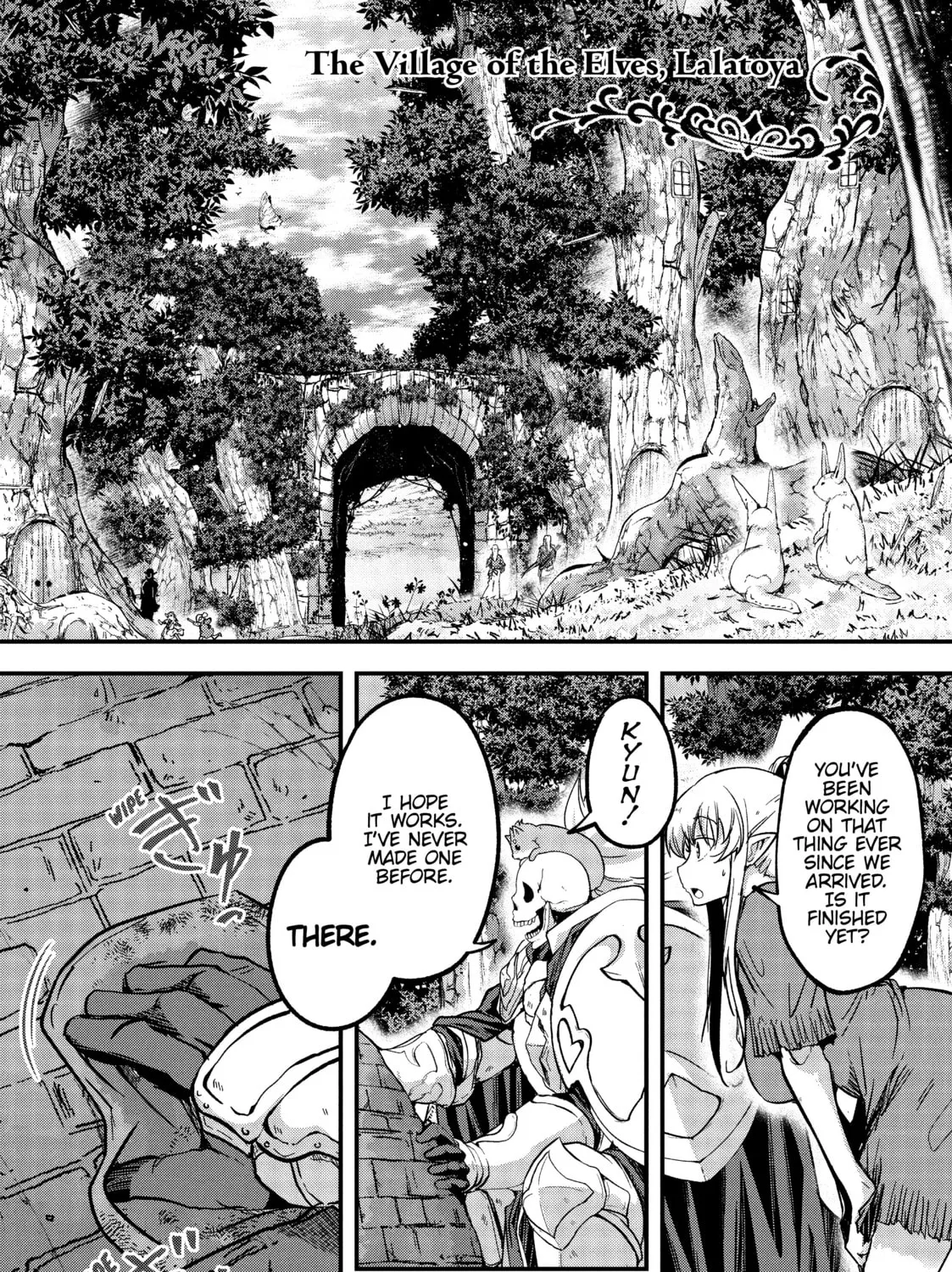 Skeleton Knight in Another World, chapter 34, page 1