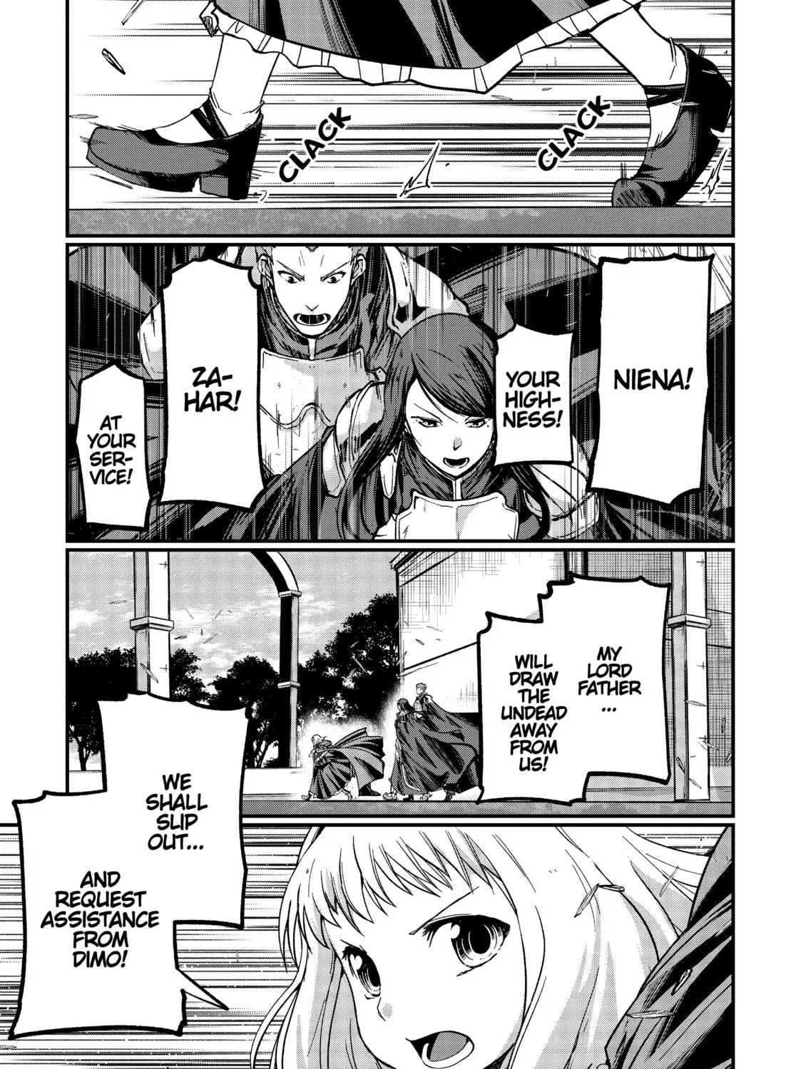 Skeleton Knight in Another World, chapter 35, page 1