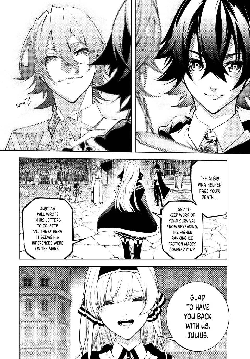 Wistoria: Wand and Sword, chapter 54, page 9